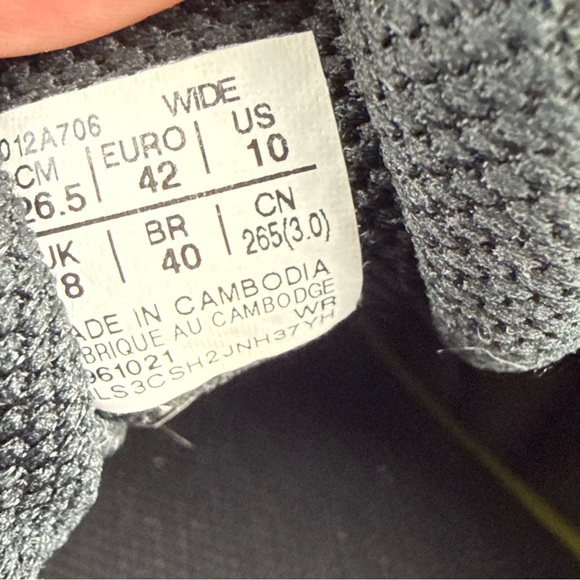 ASICS Women's Gel-Venture 8 Black and Pink Train Shoes Size 10 Wide - Picture 10 of 10